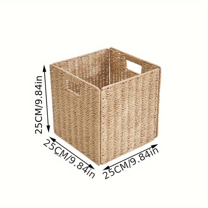 Versatile Foldable Basket Foldable Storage Basket - Versatile Perfect for Bedroom, Living Room & Dorm Organization