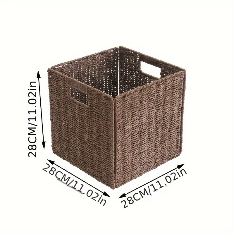 Versatile Foldable Basket Foldable Storage Basket - Versatile Perfect for Bedroom, Living Room & Dorm Organization