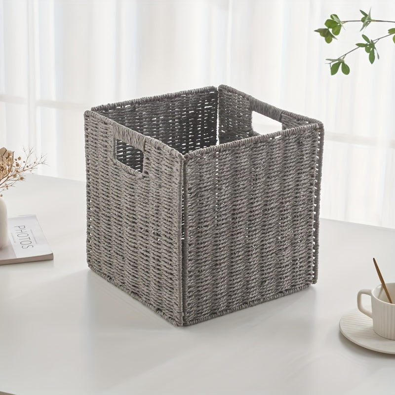 Versatile Foldable Basket Foldable Storage Basket - Versatile Perfect for Bedroom, Living Room & Dorm Organization