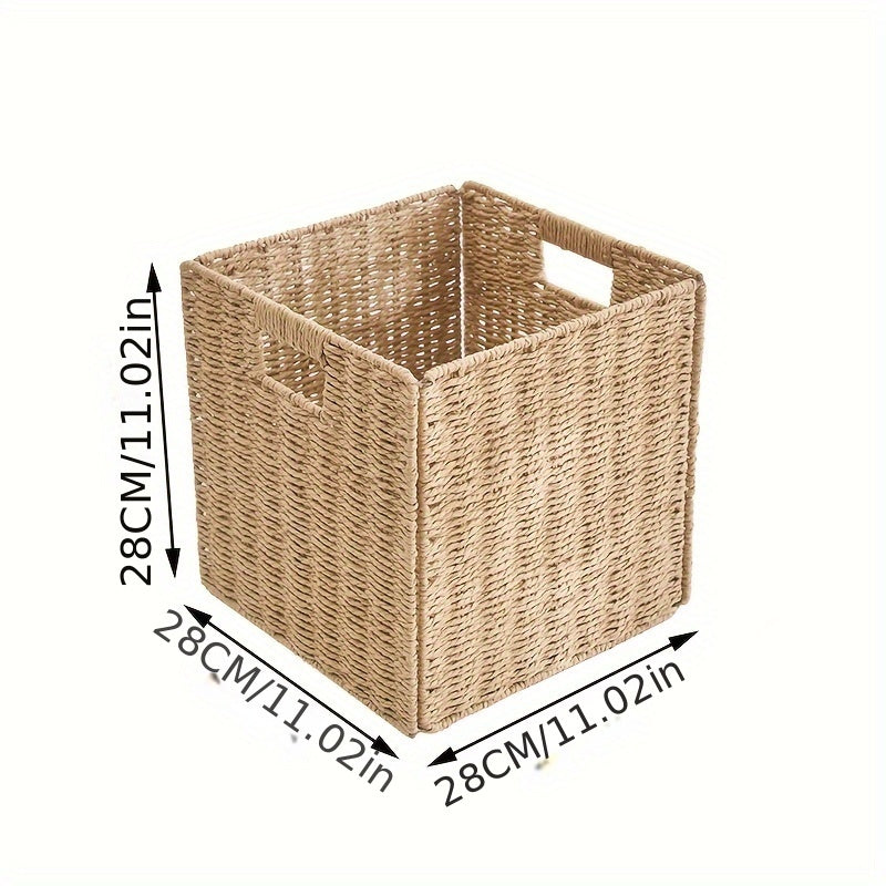 Versatile Foldable Basket Foldable Storage Basket - Versatile Perfect for Bedroom, Living Room & Dorm Organization