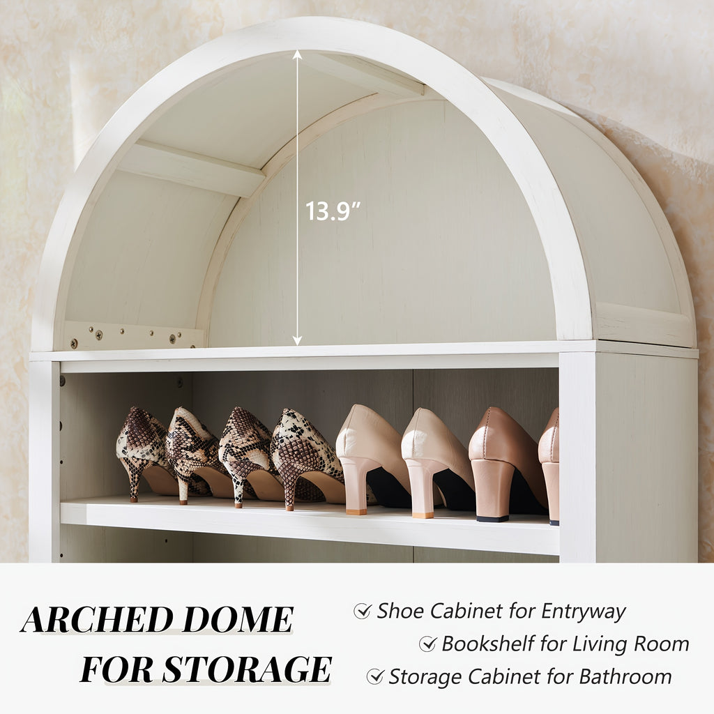 Shoe Storage Cabinets, Wooden Shoe Rack Hold 28 Pairs, Office Shelves And Display Cases, Freestanding Tall Entryway Shoe Organizer For Closet, Entryway, Living Room