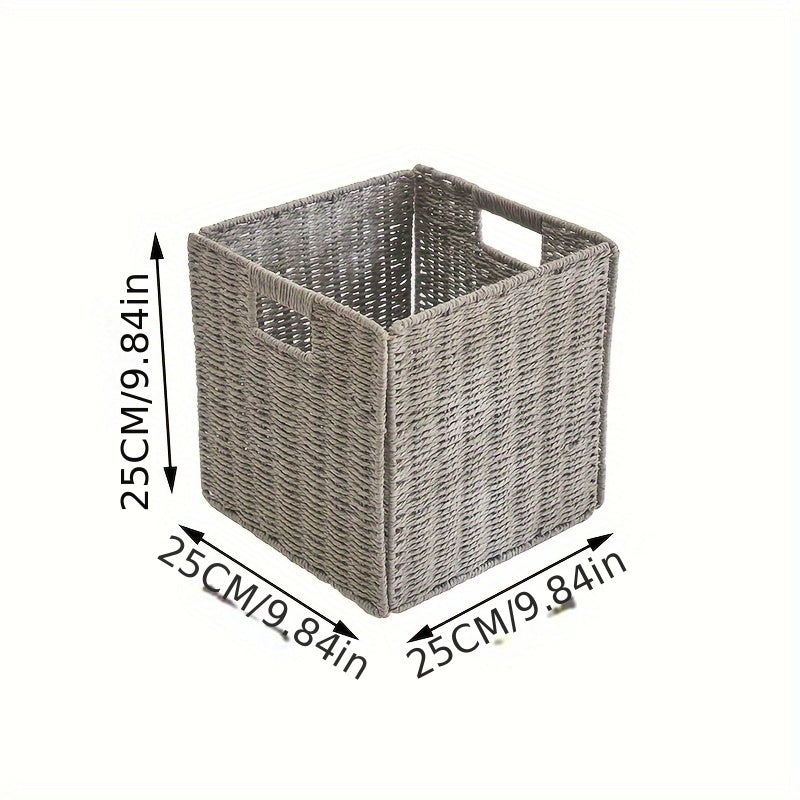 Versatile Foldable Basket Foldable Storage Basket - Versatile Perfect for Bedroom, Living Room & Dorm Organization