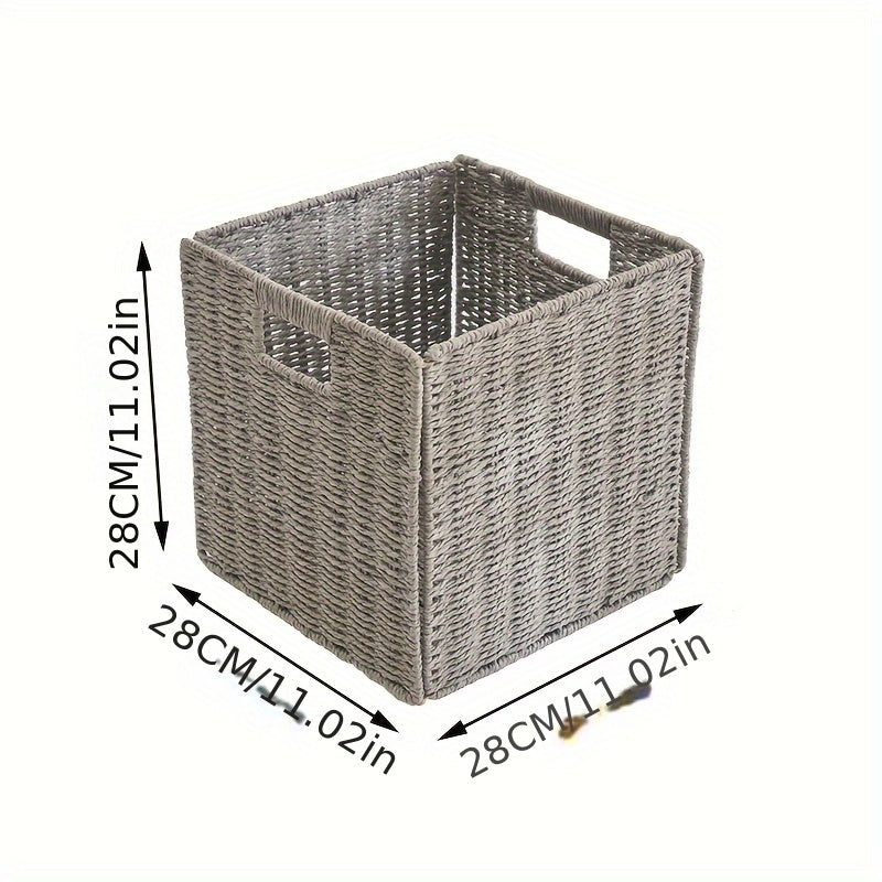 Versatile Foldable Basket Foldable Storage Basket - Versatile Perfect for Bedroom, Living Room & Dorm Organization