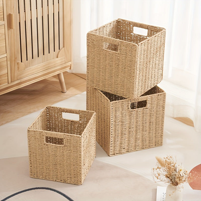 Versatile Foldable Basket Foldable Storage Basket - Versatile Perfect for Bedroom, Living Room & Dorm Organization