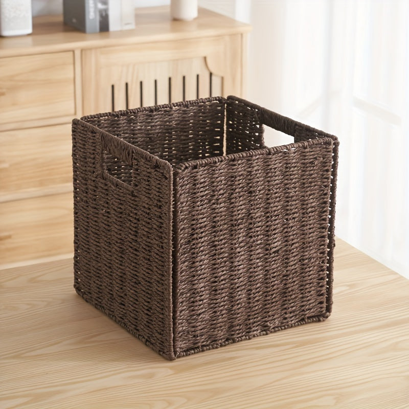 Versatile Foldable Basket Foldable Storage Basket - Versatile Perfect for Bedroom, Living Room & Dorm Organization